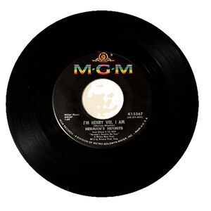 Herman's Hermits I’m Henry VIII, I Am/The End Of The World 45RPM MGM Records